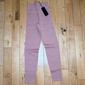 RTA Skin Sibille high-waisted leggings dusty rose/coral Sz: XS